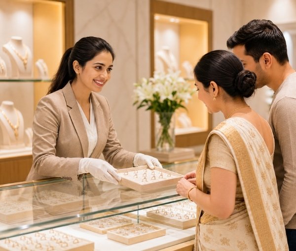 Visit Pooja Jewellers showroom