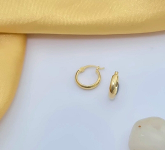 Small hoop earrings