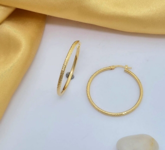 Gold Hoop Earrings