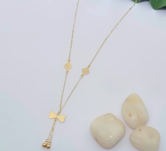 Butterfly Tassel Pendant Chain