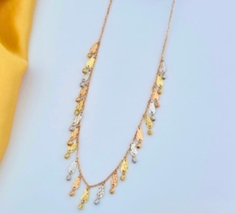 Traditional leaf linked chain