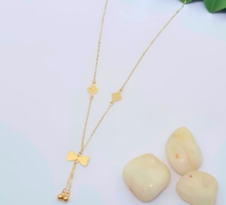 Butterfly Tassel Pendant Chain