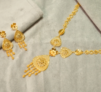 Golden Grace Necklace Set