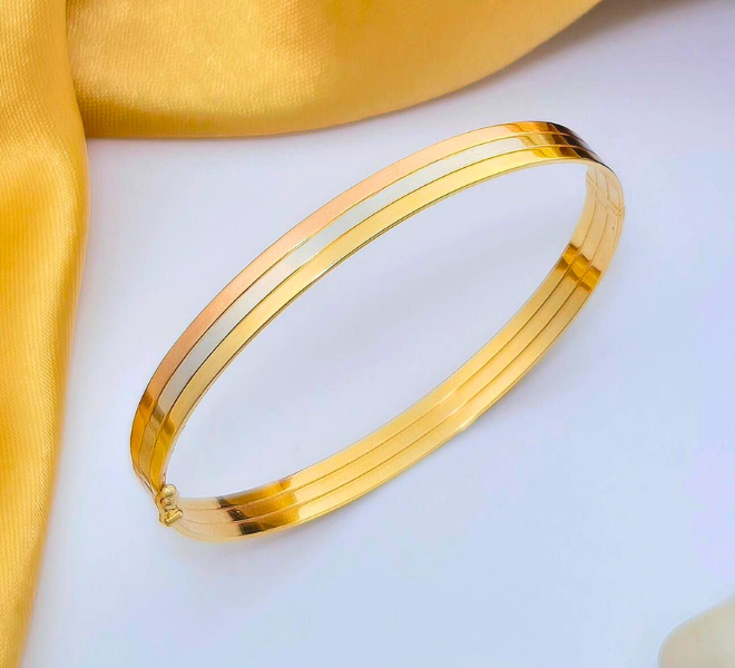 Textured Classic Chain Bracelet