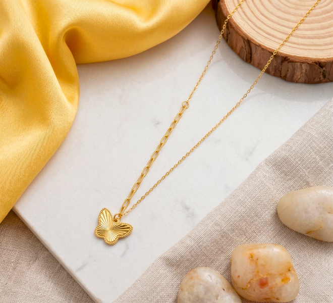 Sparkle Butterfly Chain