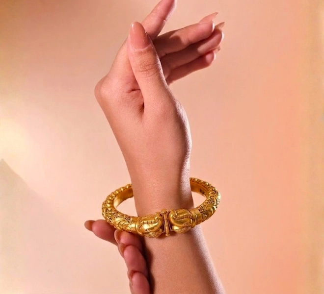 Maharani Elephant Designer Bangle