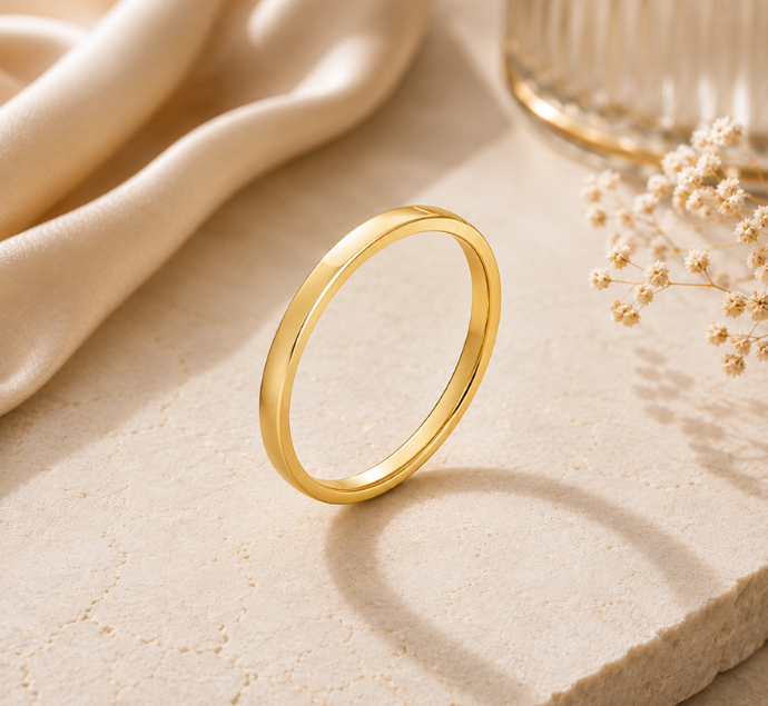 Timeless Minimal Gold Ring