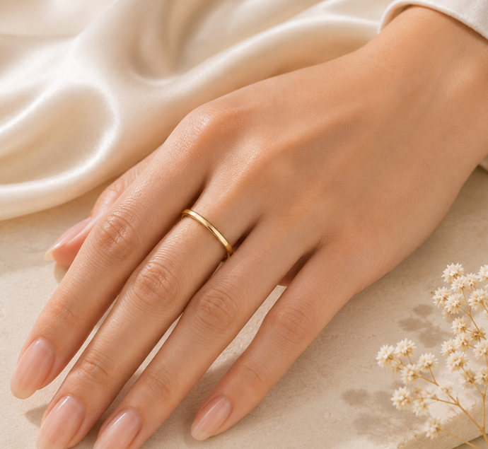 Timeless Minimal Gold Ring