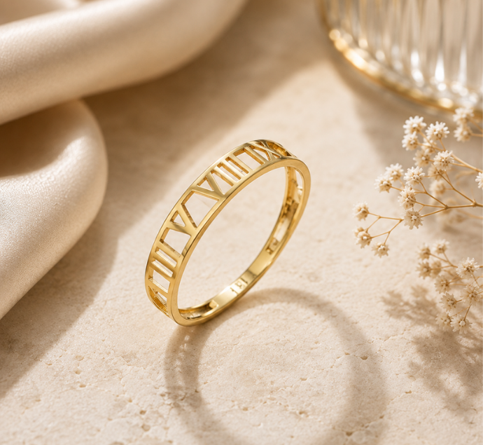 Timeless Roman Gold Ring