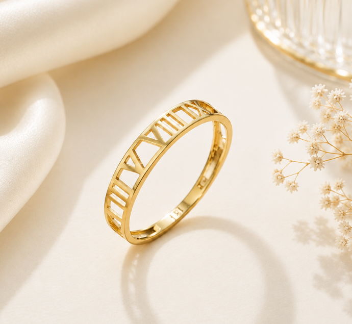Timeless Roman Gold Ring