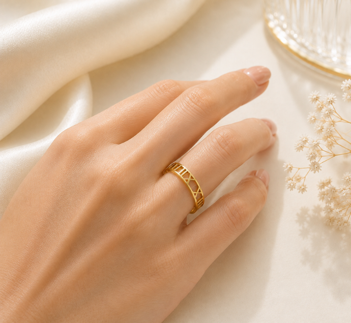 Timeless Roman Gold Ring